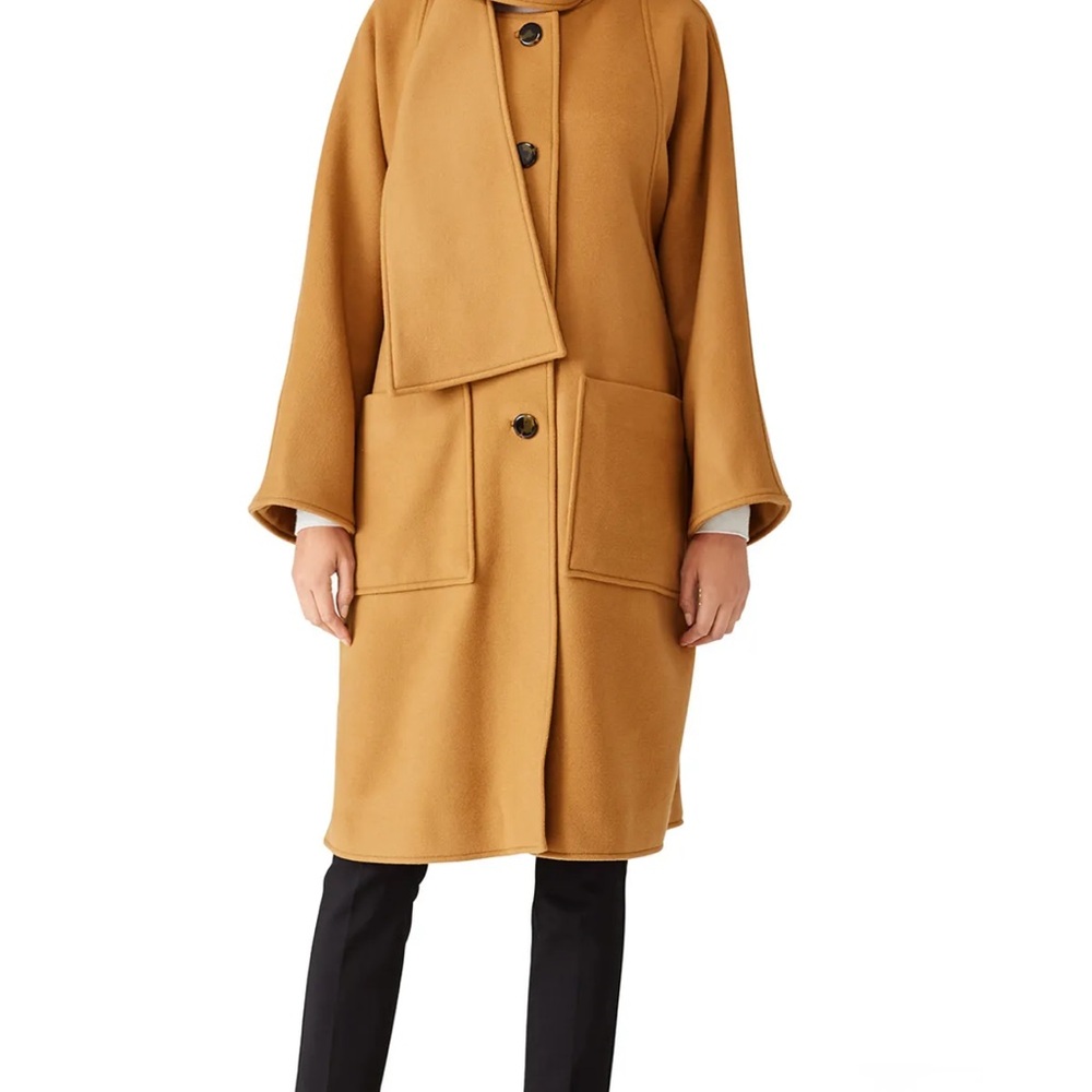 Tory Burch Camel Pea Coat